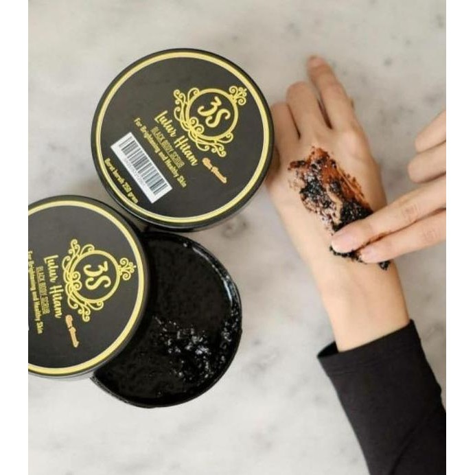 Lulur Hitam S3 Pemutih Badan permanen Ori 100% BPOM viral di tiktok  H24S
