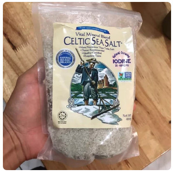 Ready Celtic Sea Salt Coarse 400Gram Kasar (Asli) (Bukan Repack) - Adelineez