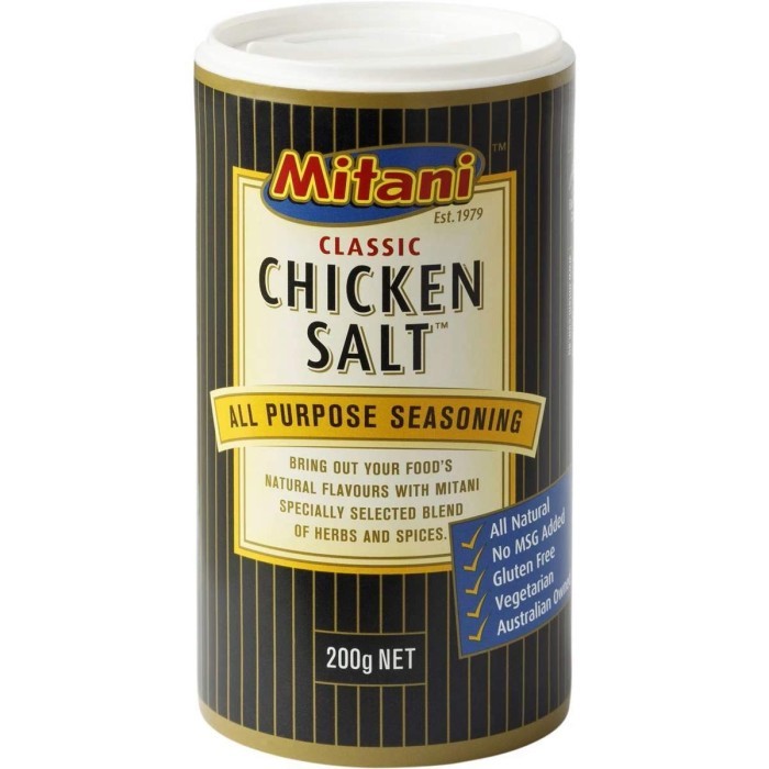 

Mitani Classic Chicken Salt 200 Gram - Adelineez