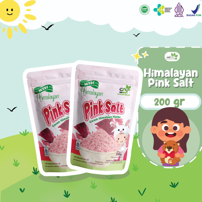 

Sanfood Himalaya Pink Salt 200Gr - Adelineez