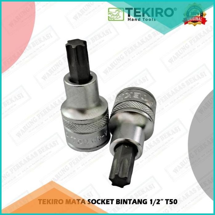 Tekiro T50 Mata Kunci Sok L Socket Bit Bintang 1/2" For Cakram Yamaha