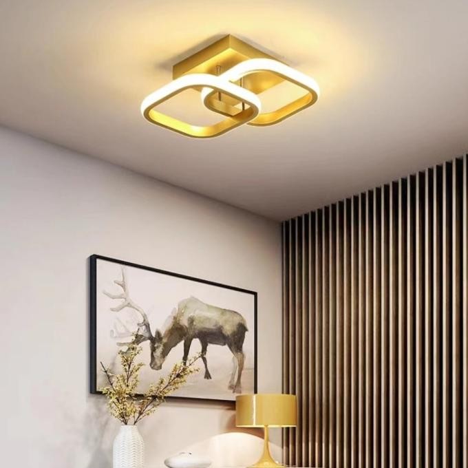 Furnibest Lampu Plafon Mewah Lampu Hias Rumah Elegan