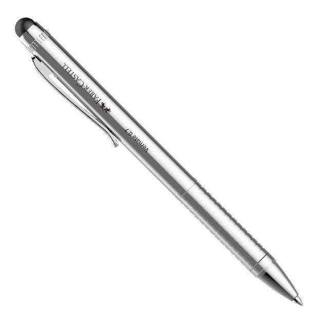 

Terlaris! Faber-Castell Ballpoint Stylus Pen Vernate Silver Metalic Terlaris