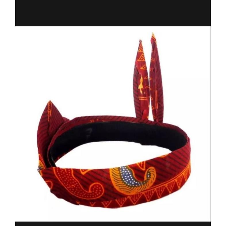 Best Seller Udeng Madura Instan Bolong / Udeng Batik Khas Madura Instan Tinggal Pakai / Udeng Sakera