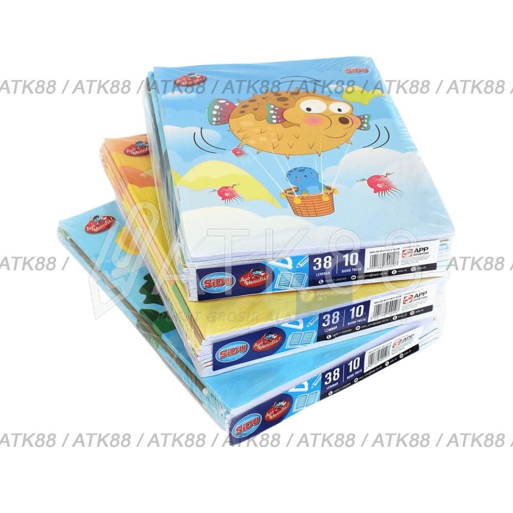 

ed-7 Buku Tulis SIDU Sinar Dunia 38 Lembar Pak isi 10 Buku Sale