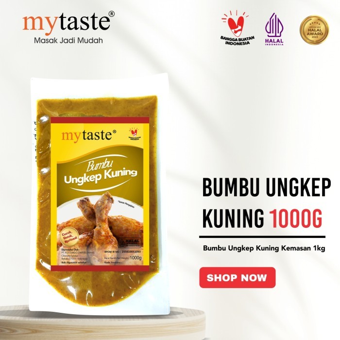 

Sale Bumbu Ungkep Kuning My Taste Kemasan 1000G