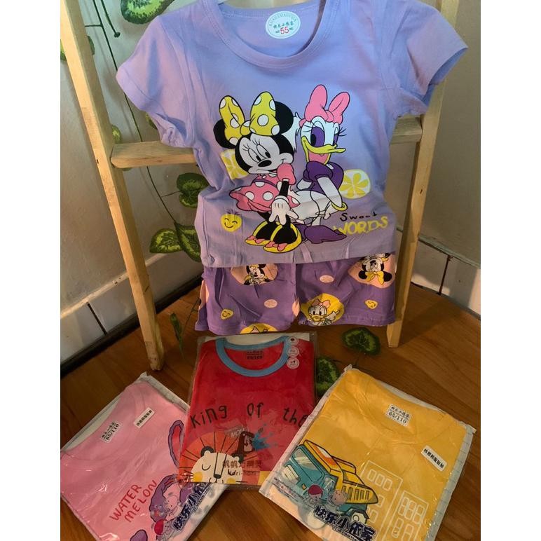 Racun Shopee Paket Grosir Piyama Organik Anak 3 Pcs Mix Random 123 Tahun As25