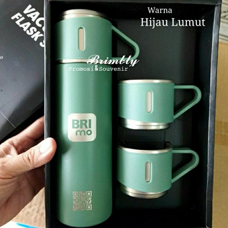 Promo Spesial Vacuum Flask Sultan + Gratis Custom Grafir Nama /Logo Anda Hampers Sultan | Vacuum Fla