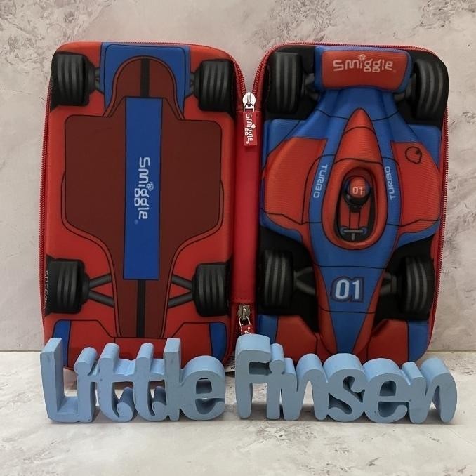 

Pencil case anak smiggle racing car/pencil case smiggle hardcase/ KGS