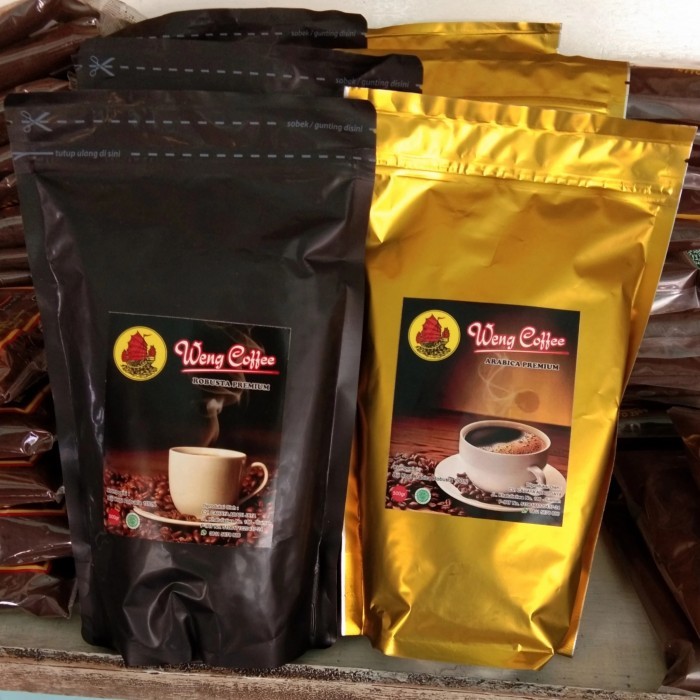 

Weng Coffee / Kopi Khas Pontianak / Kopi Bubuk Arabica / Kopi Robusta