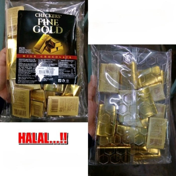 

Checkers Fine Gold / Cokelat Susu Malaysia /Milk Chocolate