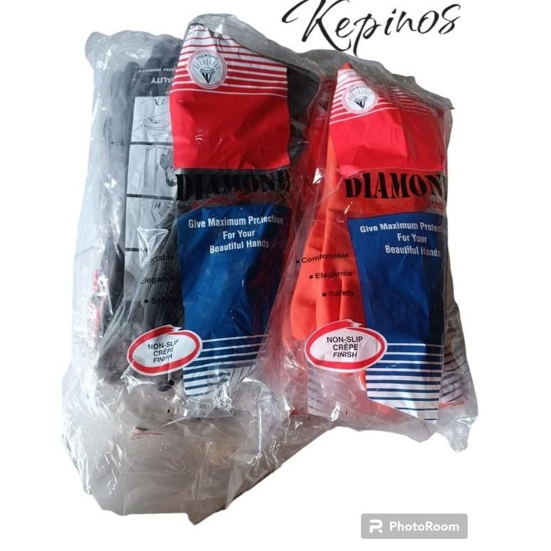 Sarung Tangan Diamond / Sarung Tangan Latex / Sarung Tangan Karet - Termurah