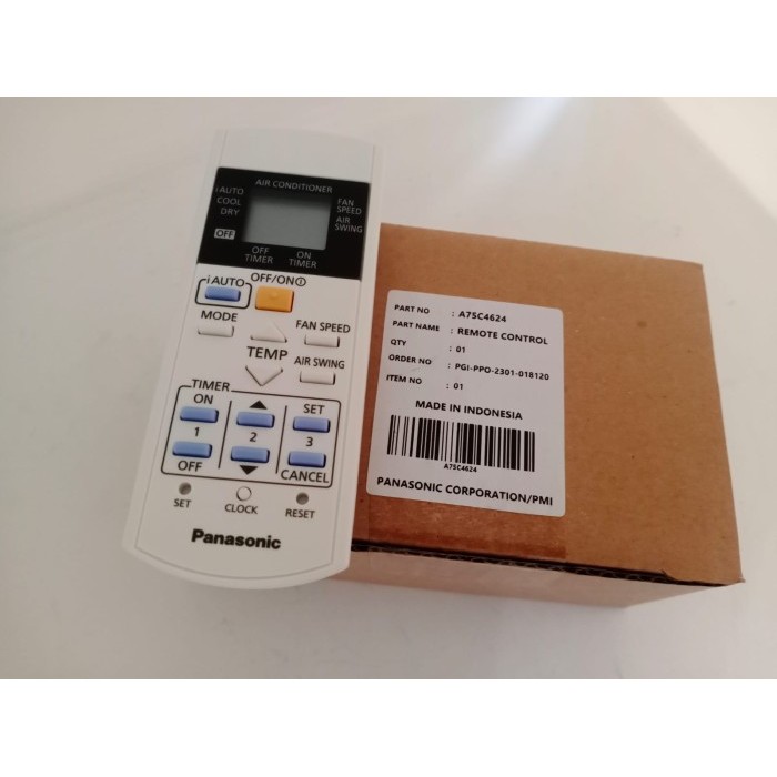 Remote AC Panasonic Standar YN5TKJ YN7TKJ YN9TKJ YN12TKJ Original