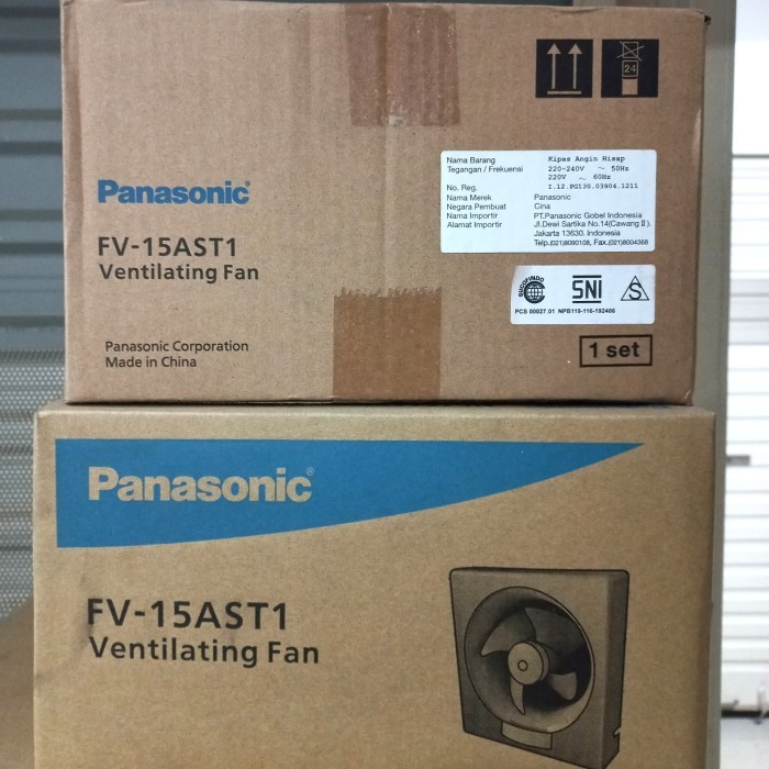 Exhaust Fan Dinding 6inch Exhaust Fan 6inch Panasonic Import FV15AST