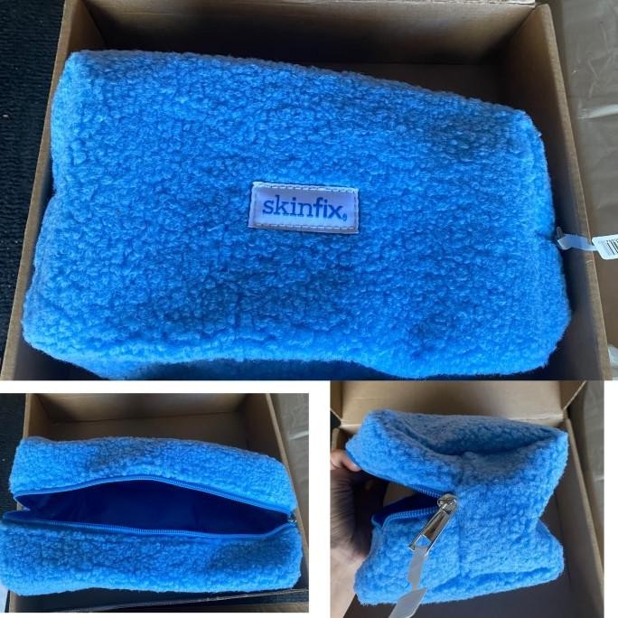 Skinfix Sherpa Cosmetic Travel Bag Accessories