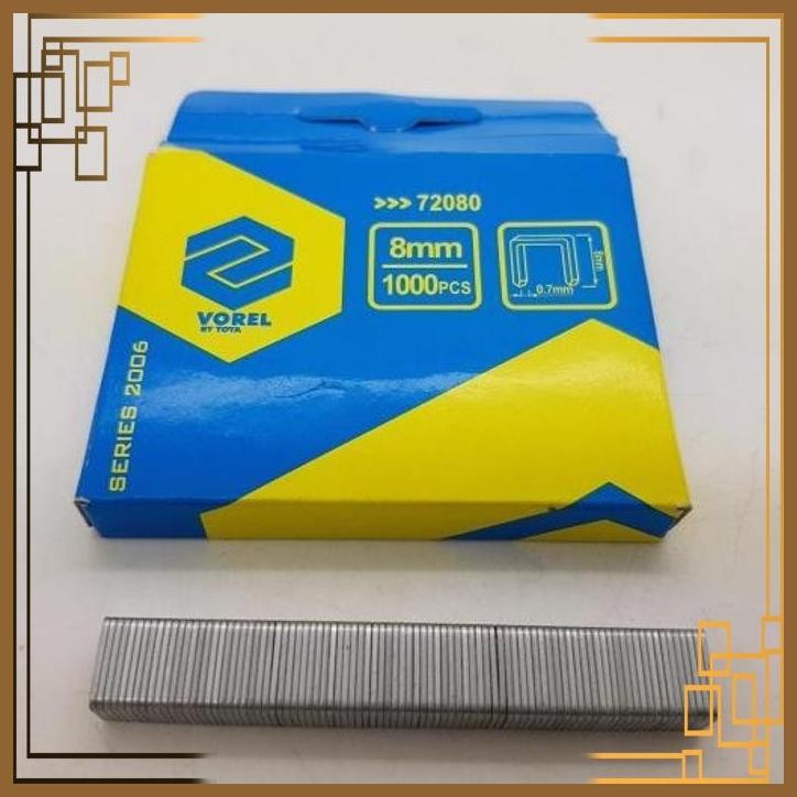 

[WGL] VOREL ISI Strapler 8 mm / ISI Stapler Tembak Gun Tacker 8 mm