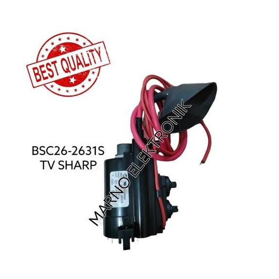 PLAYBACK TV SHARP BSC26-2631S FA122 FLYBACK BSC 26-2631S FBT BSC 26 2631S 2631 ORIGINAL ASLI