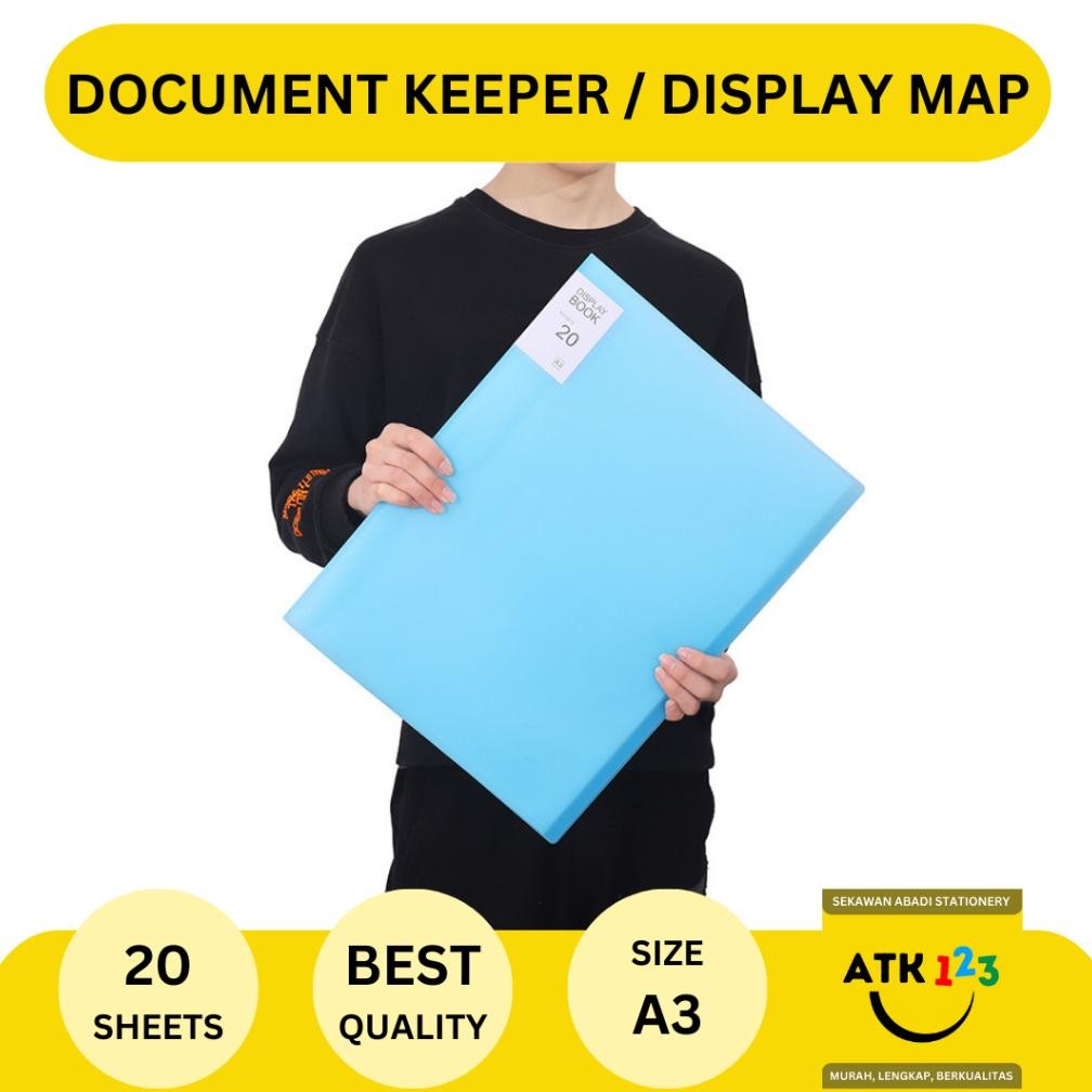 

Sale Map Clear Holder Document Keeper A3 Display Jumbo Pastel Color 20 Lbr Mega Sale