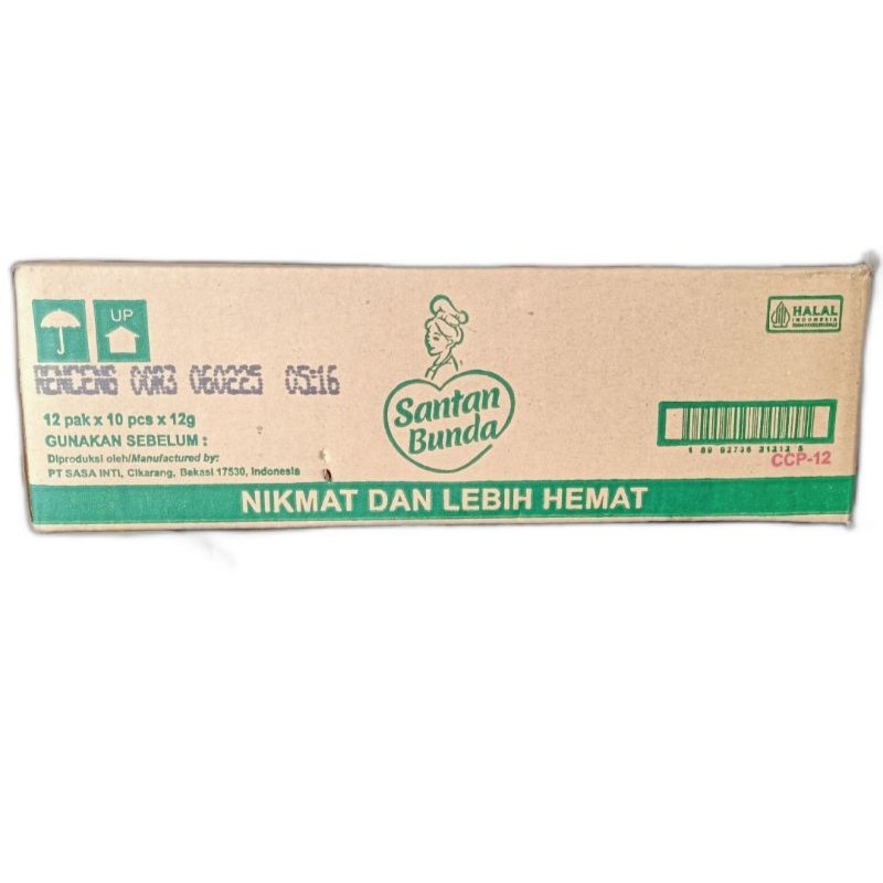 

Santan Bunda Bubuk 12pak x 10pcs x12gr Per Dus