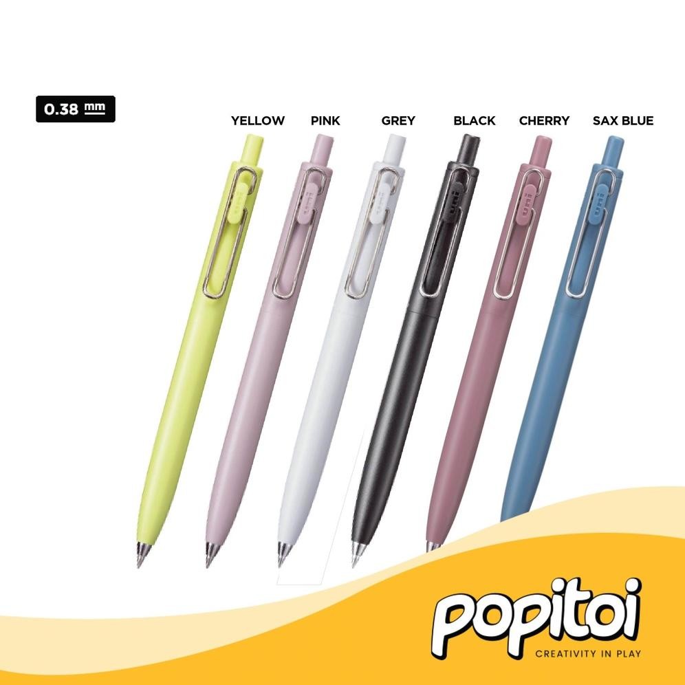 

TERLARIS Uniball One F Feel UMN-SF Series 0.38 0.5 mm Gel Pen Ballpoint Pen Uni Ball Bu-95