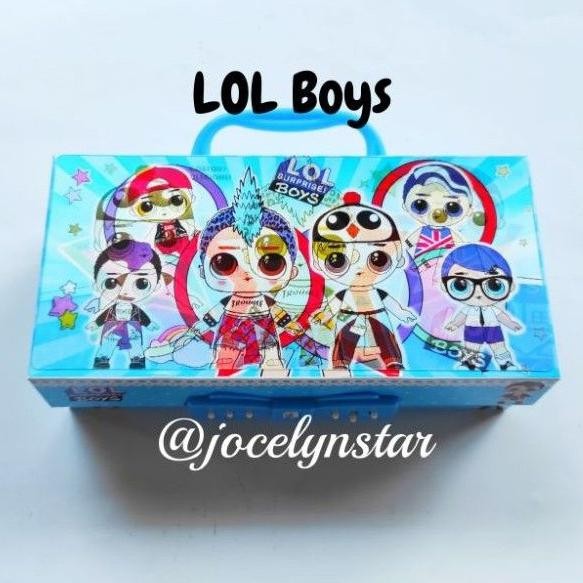 

PROMO 3D - Kotak pensil pin/ kode / tempat pensil karakter hologram/3D /stationery case nl-8