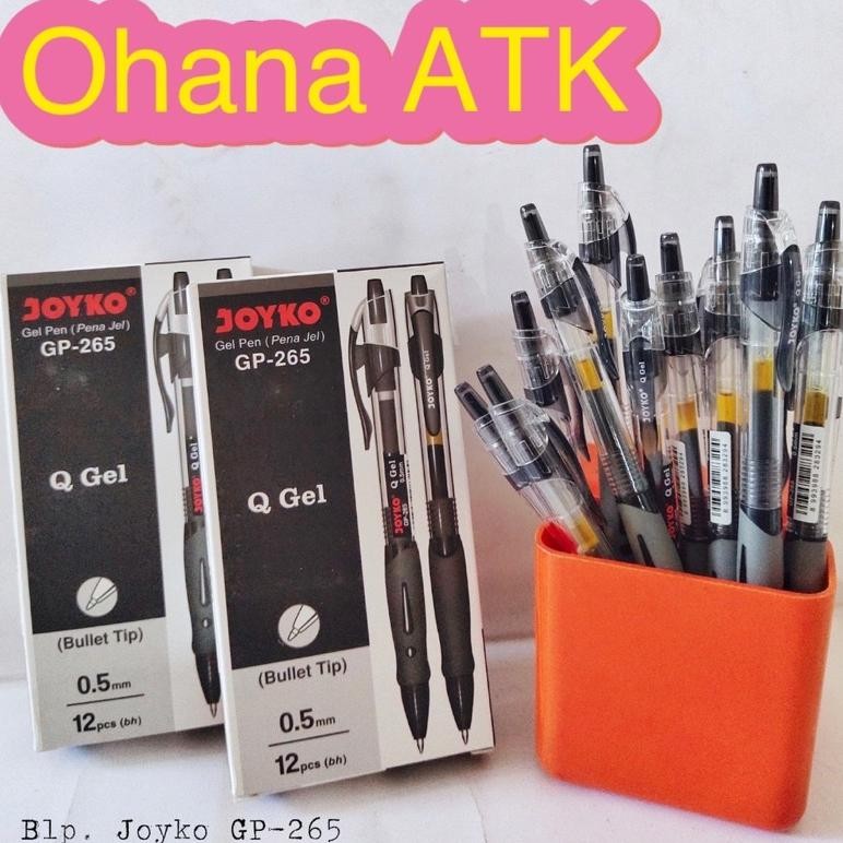 

[1Pack]Gel Pen / Pulpen / Pena Joyko GP-265 / Q Gel / 0.5 mm