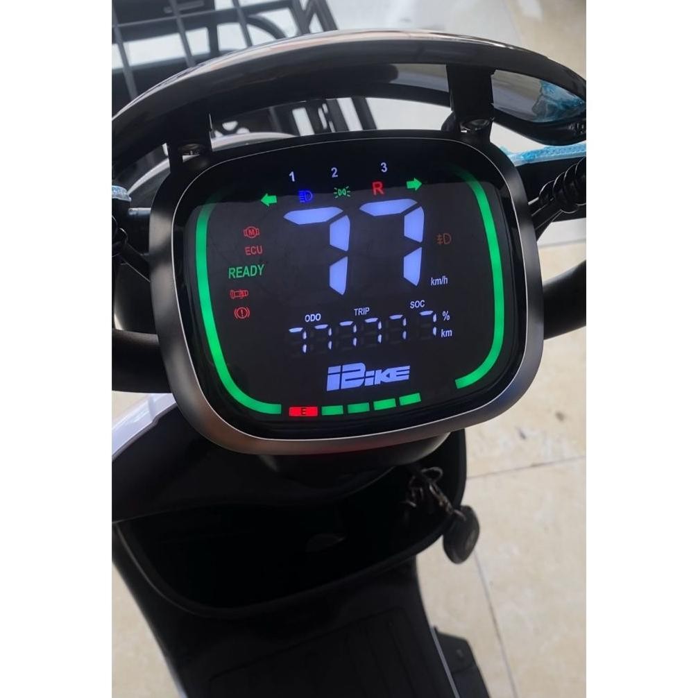 PROMO KISO Speedometer Layar LCD Sepeda Listrik Skuter Listrik Motor Listrik Outdoor ed-76