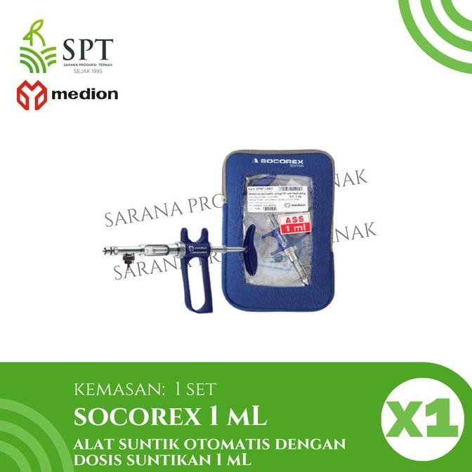 MEDION ALAT SUNTIK SOCOREX 1 mL SWISS
