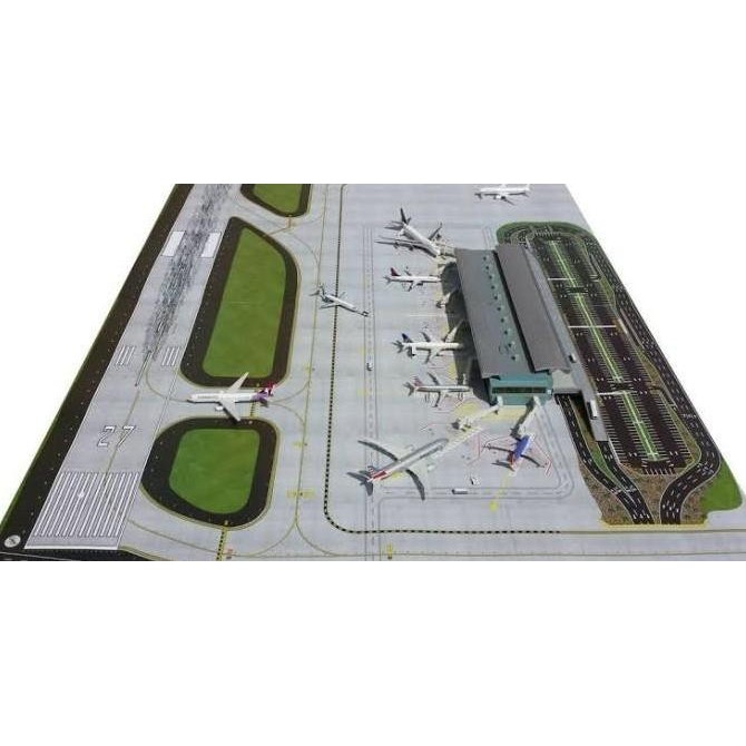 Promo Diecast Airport Set Gemini Jets New 1:400