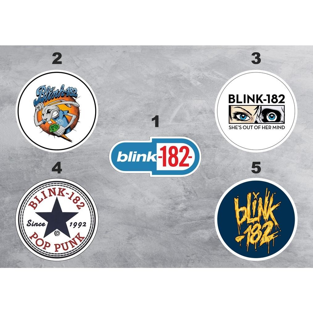 

STICKER PACK BAND - STIKER AESTHETIC - STICKER MOTOR - STIKER LAPTOP - VOL 6 - BLINK 182