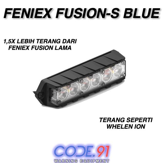 Feniex Fusion-S | FENIEX FUSION S | STROBO TERANG SEPERTI WHELEN ION