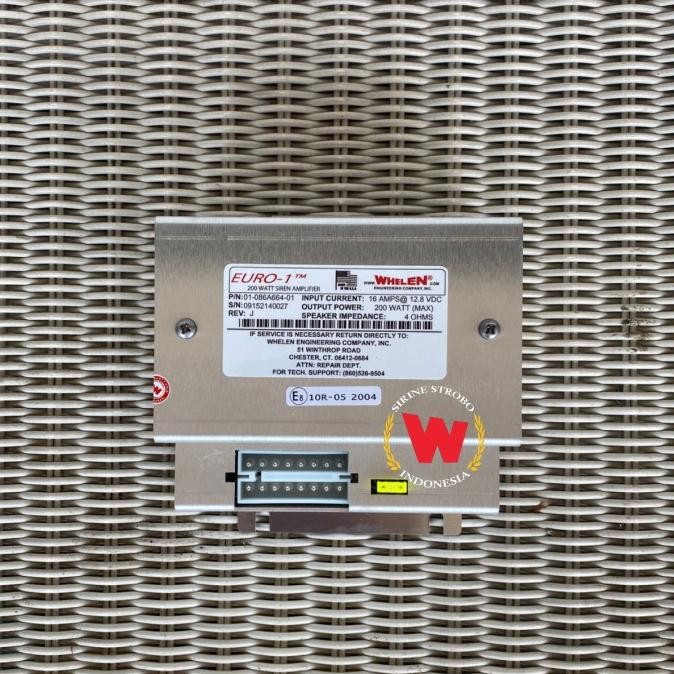 Whelen Euro 1 Euro1 Baru 200watt
