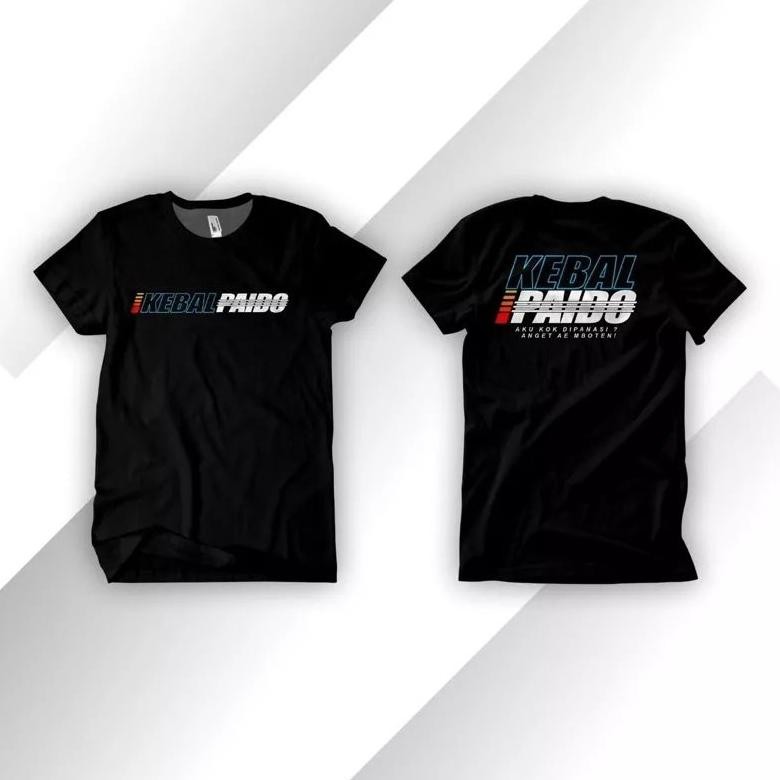 Promo Kaos Distro Kebal Paido T-Shirt Kebal Paido
