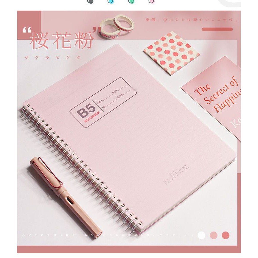 

Notebook Koil Tebal Buku Harian Siswa Yang Baik