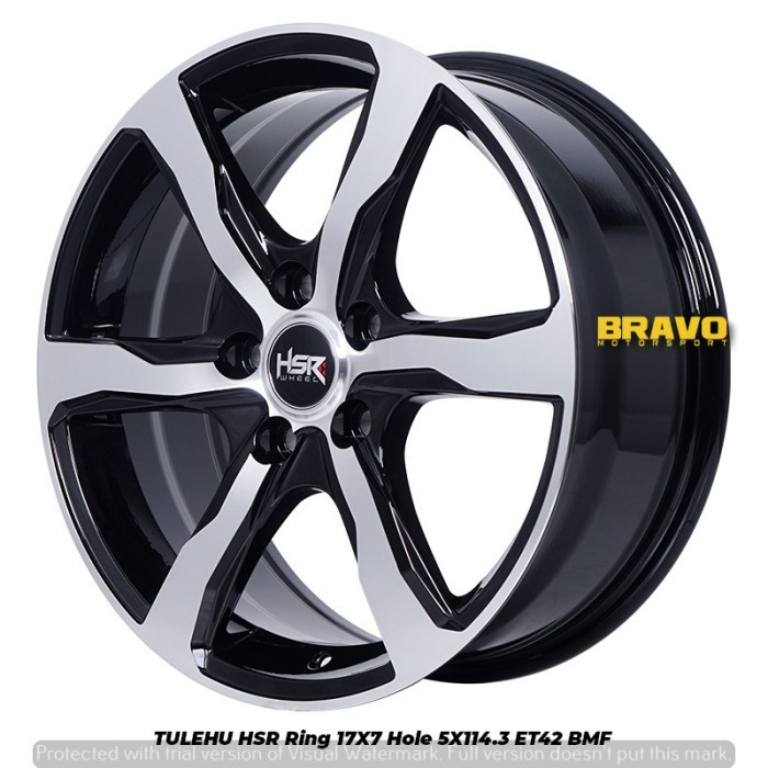 VELG MOBIL R17 MODEL OEM INOVA VENTURER 2021 two tone Black Polish
