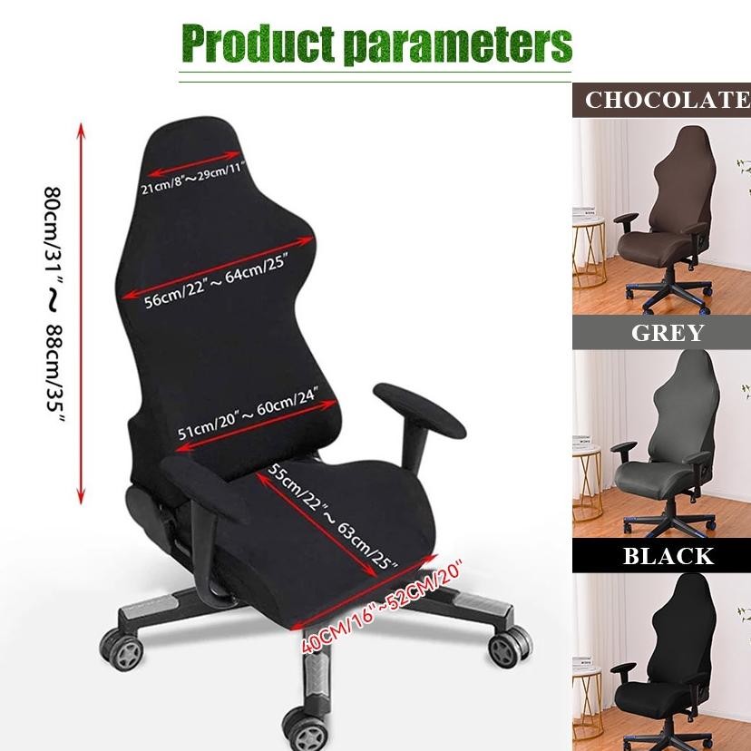 Furniture & Pelindung Furniture Sarung Kursi Permainan / Sarung Kursi Sutra Susu / Game / Office Cha