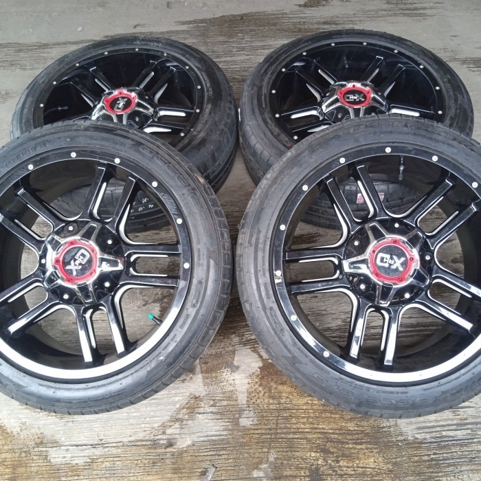 velg racing ring 20 pcd 5x114 plus ban cocok untuk hrv crv inova + ban