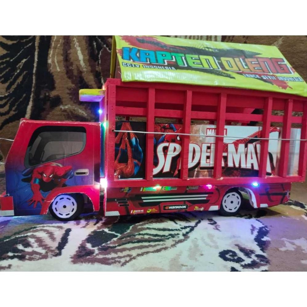 Truk Oleng Kayu Besar Panjang 55 Cm Pintu Belakng Bisa Dibuka- Terlaris