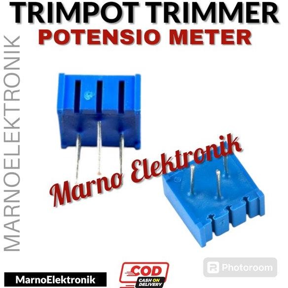 TRIMPOT TRIMMER TRIMER POTENSIO METER 5K 502 10K 103 20K 203 50K 503 100K 104 ASLI ORIGINAL ORI