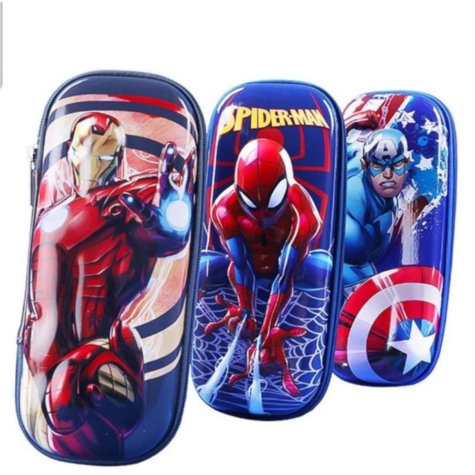 

TEMPAT PENSIL 3D EVA HARDCASE KARAKTER HERO DISNEY MARVEL ORIGINAL SM88