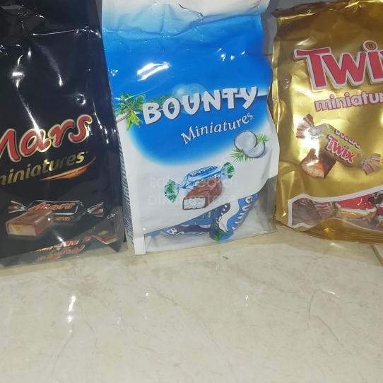 

Mars/Bounty/Twix Niatures Chocolate Belanda