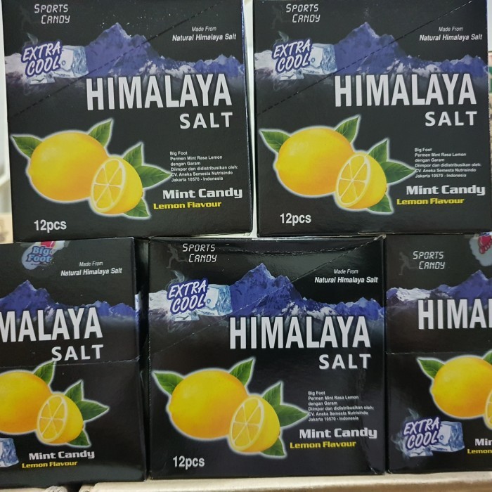 

Himalaya Salt Candy 15gr x 12 x 144