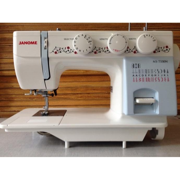New Mesin Jahit Janome Ns 7330 N Portable Multifungsi / 7330N / Ns7330N