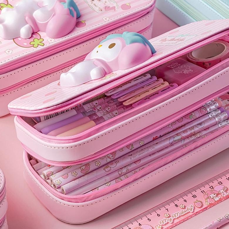 

gfd-12 Tersedia dalam 8 warna Casing Pena Dekompresi Multi-fungsi Kantong Pensil Lucu Berkapasitas Besar Tempat Pensil Squishy Dua Susun Pen Holder Squishy Double Decker Terlaris