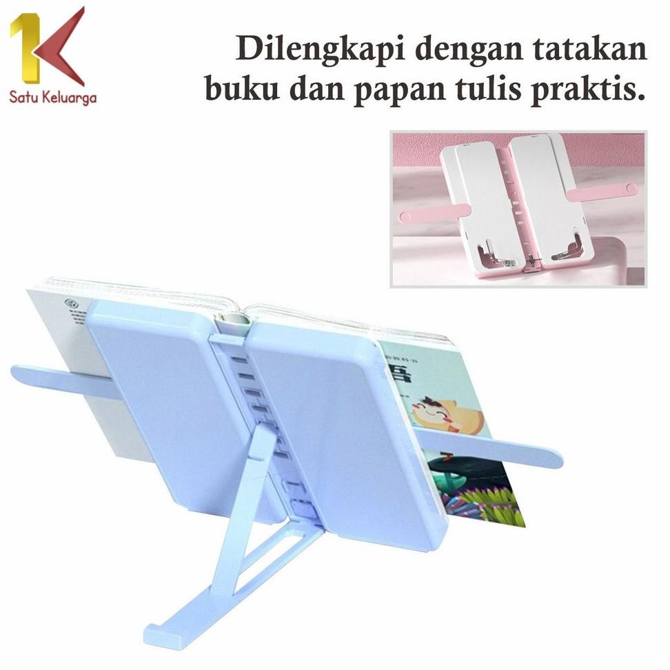 

As23 Satu Keluarga Tempat Pensil 2IN1 Multifungsi A73 Kotak Pensil Lipat dengan Tatakan Buku dan Papan Tulis Praktis / Pencil Case Book HolderAnakSekolah Berkualitas