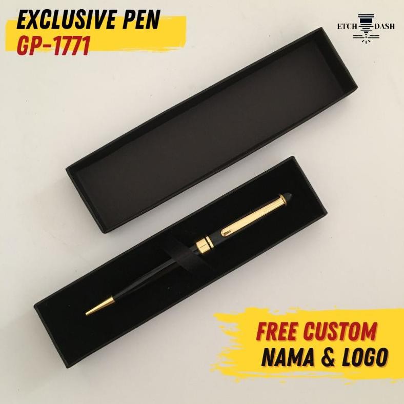 

PJ24 Giftbox Pulpen Stylus Free Custom Nama Dan Logo | Pulpen Hadiah | Souvenir Pulpen - Exclusive Pen GP-1771 Hemat
