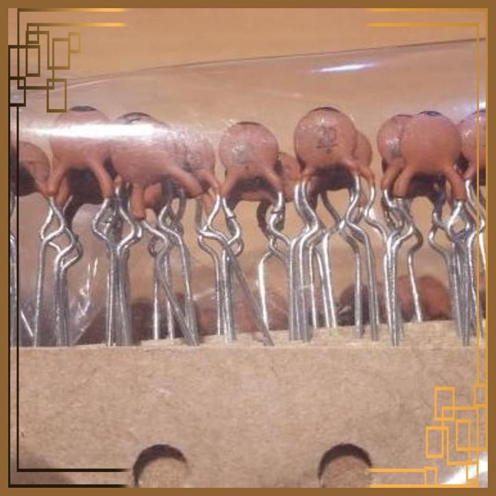 

[SPL] CERAMIC 20PF 20 PF 20 - RAIL KERTAS - KAKI BENGKOK - KUALITAS BAIK