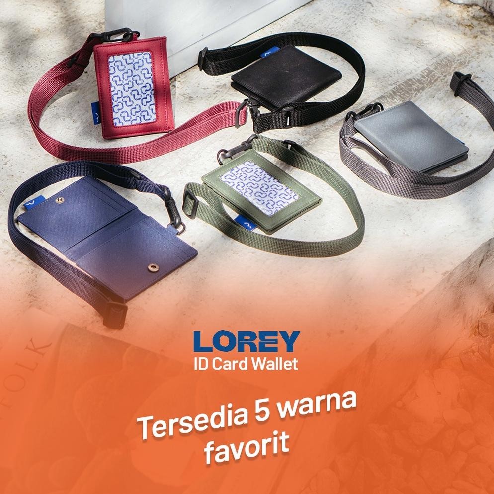 

WDM-2227 Wallts Lorey - Lanyard Name Tag Id Card Pria Wanita Viral