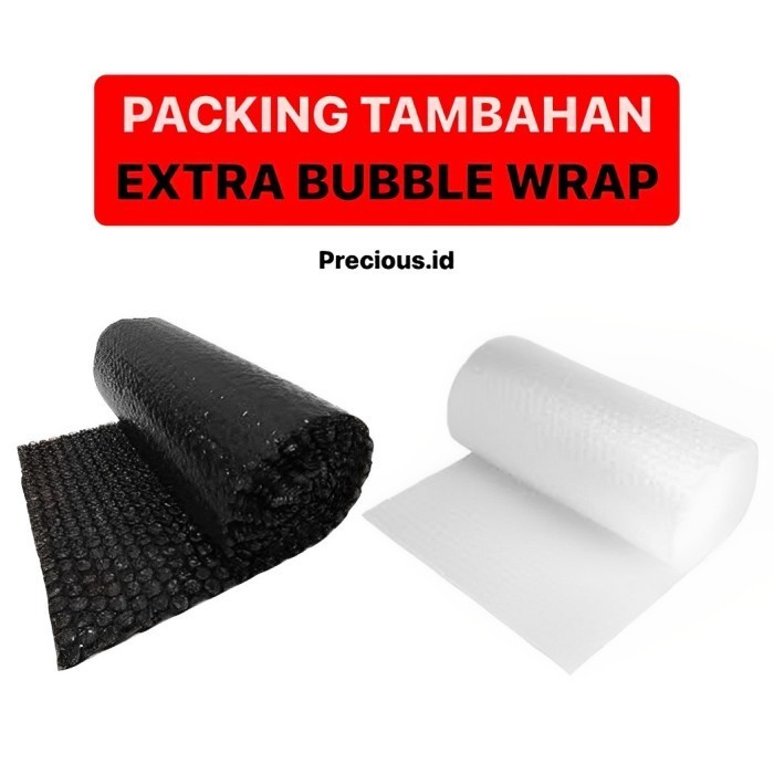 

PROMO PACKING EXTRA TAMBAHAN BUBBLE WRAP DIJAMIN BIKIN AMAN TERMURAH