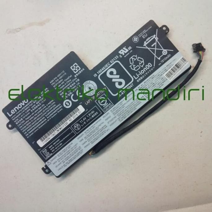 Original Baterai Lenovo Thinkpad X250 X260 X240 X240S X270 Internal